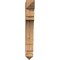 Ekena Millwork Merced Arts & Crafts Smooth Bracket, Western Red Cedar, 3 1/2"W x 18"D x 26"H BKT04X18X26MRC03SWR - alternate 3